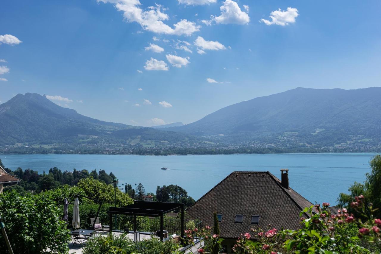 T3 Avec Vue Sur Le Lac D'Annecy Apartamento Veyrier-du-Lac Exterior foto
