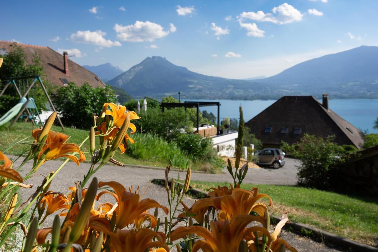 T3 Avec Vue Sur Le Lac D'Annecy Apartamento Veyrier-du-Lac Exterior foto