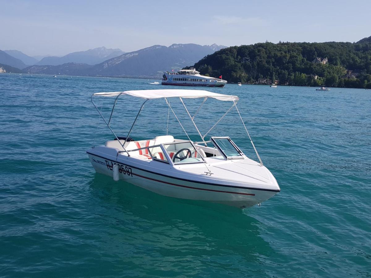 T3 Avec Vue Sur Le Lac D'Annecy Apartamento Veyrier-du-Lac Exterior foto